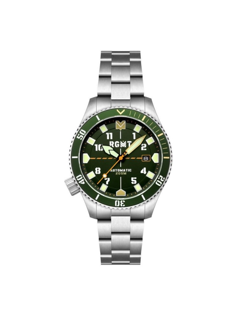 Nwt Rgmt Recon Diver Automatic Green Dial Men's Watch